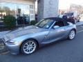 2007 Silver Grey Metallic BMW Z4 3.0i Roadster  photo #2