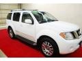 Avalanche White 2010 Nissan Pathfinder LE