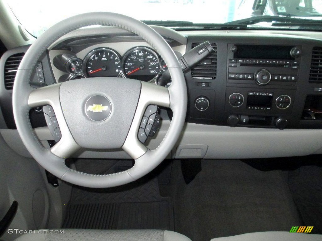 2013 Silverado 1500 LT Extended Cab 4x4 - Mocha Steel Metallic / Light Titanium/Dark Titanium photo #7