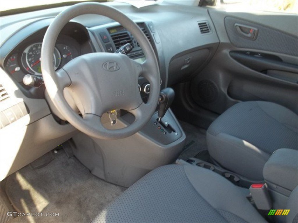 Beige Interior 2009 Hyundai Tucson GLS Photo #74645956