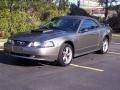 Mineral Grey Metallic - Mustang GT Convertible Photo No. 2