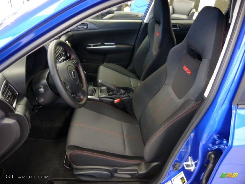 WRX Carbon Black Interior 2013 Subaru Impreza WRX 5 Door Photo #74646529