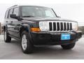 Black Clearcoat 2007 Jeep Commander Sport