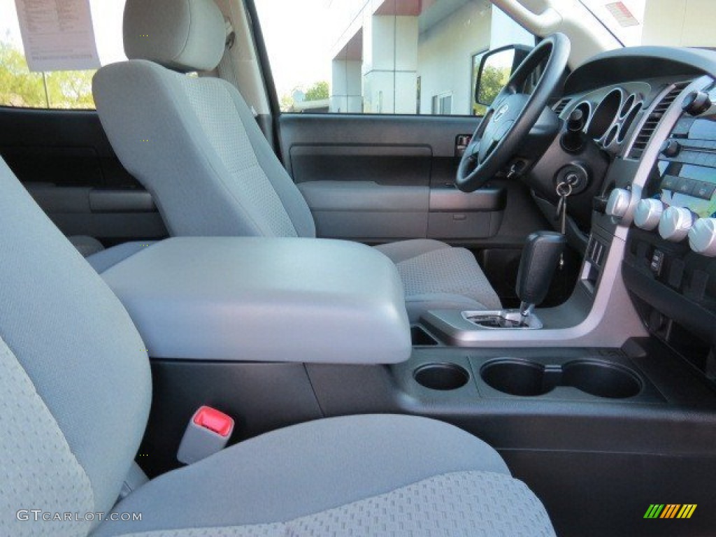 2011 Tundra CrewMax - Black / Graphite Gray photo #13