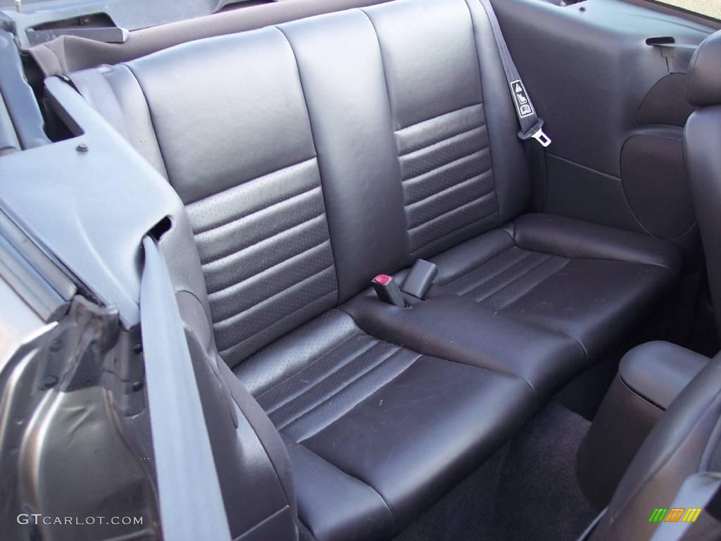 2002 Mustang GT Convertible - Mineral Grey Metallic / Dark Charcoal photo #31