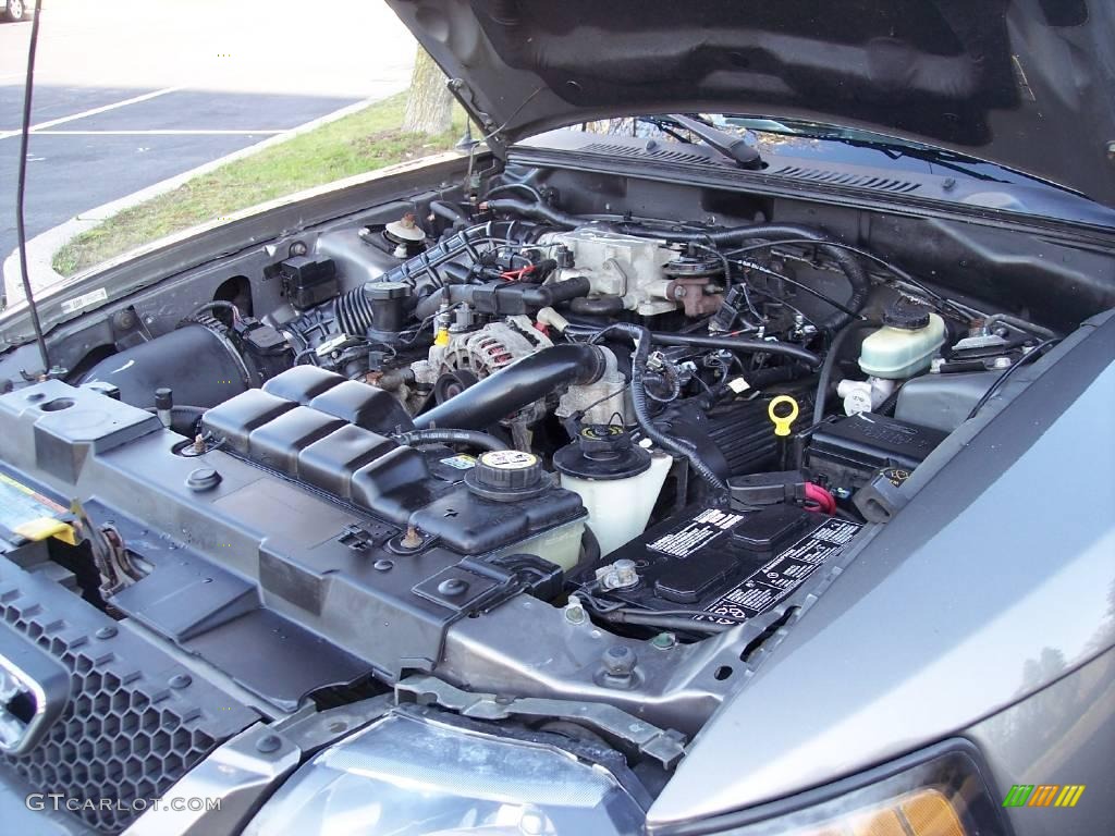 2002 Mustang GT Convertible - Mineral Grey Metallic / Dark Charcoal photo #37