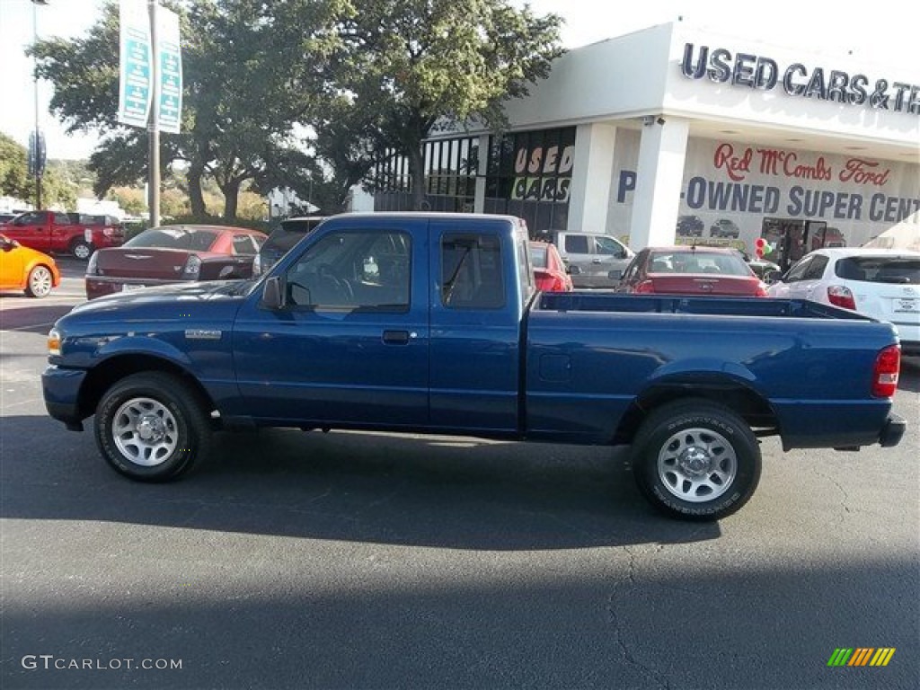 2011 Ranger XLT SuperCab - Vista Blue Metallic / Medium Dark Flint photo #6