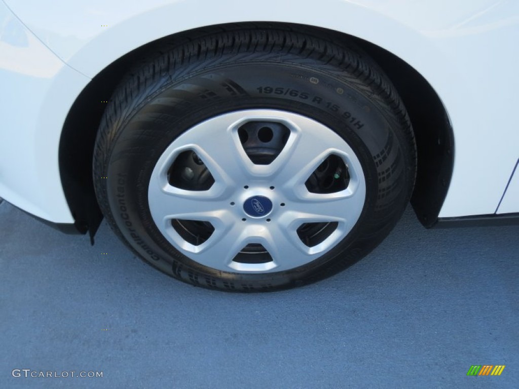 2012 Focus S Sedan - Oxford White / Charcoal Black photo #10