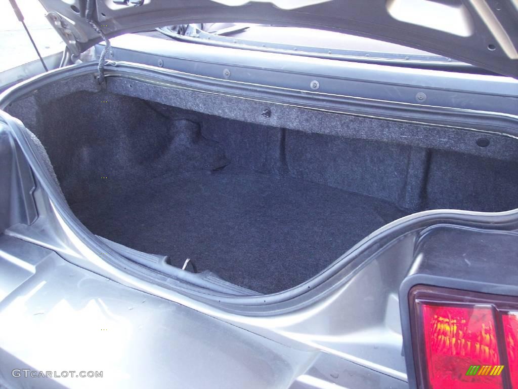 2002 Mustang GT Convertible - Mineral Grey Metallic / Dark Charcoal photo #39