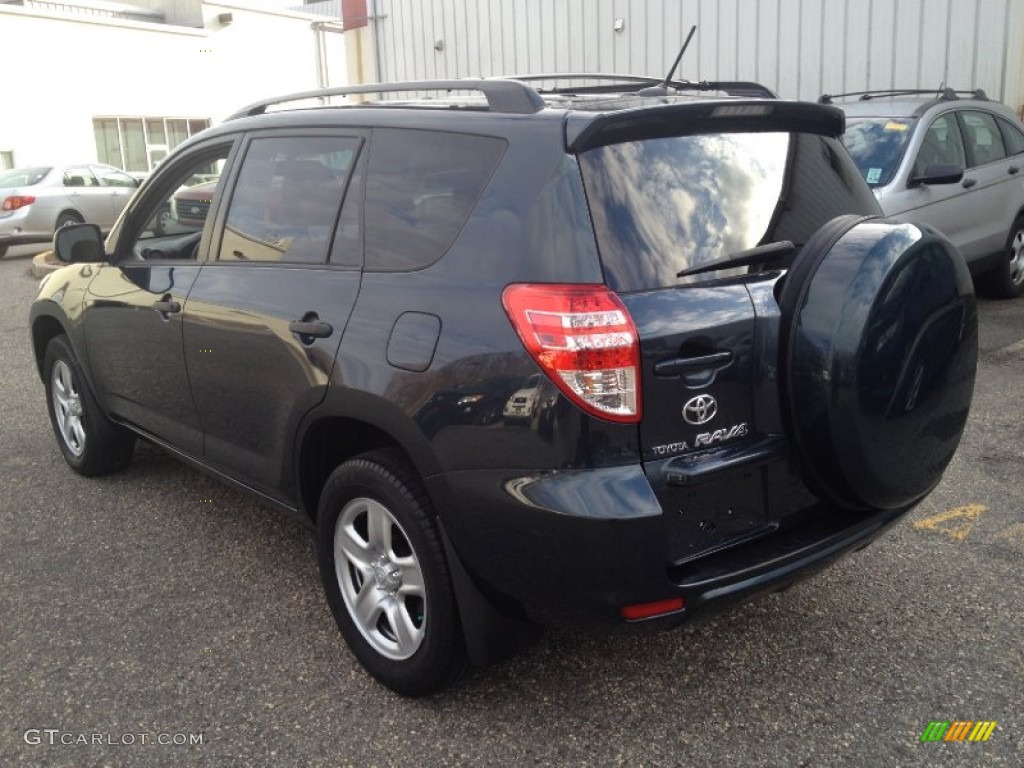 2010 RAV4 I4 4WD - Black Forest Pearl / Ash Gray photo #3