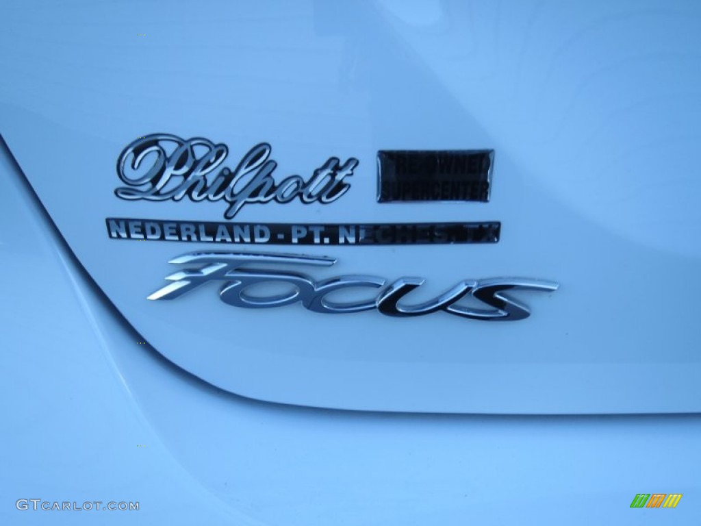 2012 Focus S Sedan - Oxford White / Charcoal Black photo #17