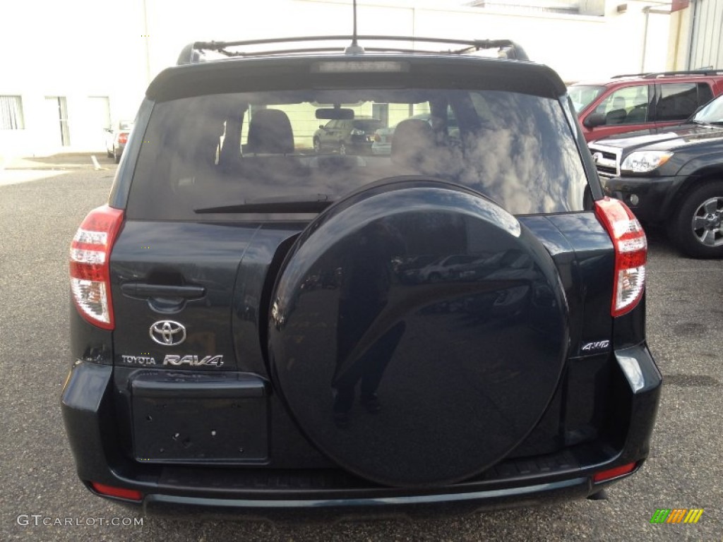 2010 RAV4 I4 4WD - Black Forest Pearl / Ash Gray photo #4