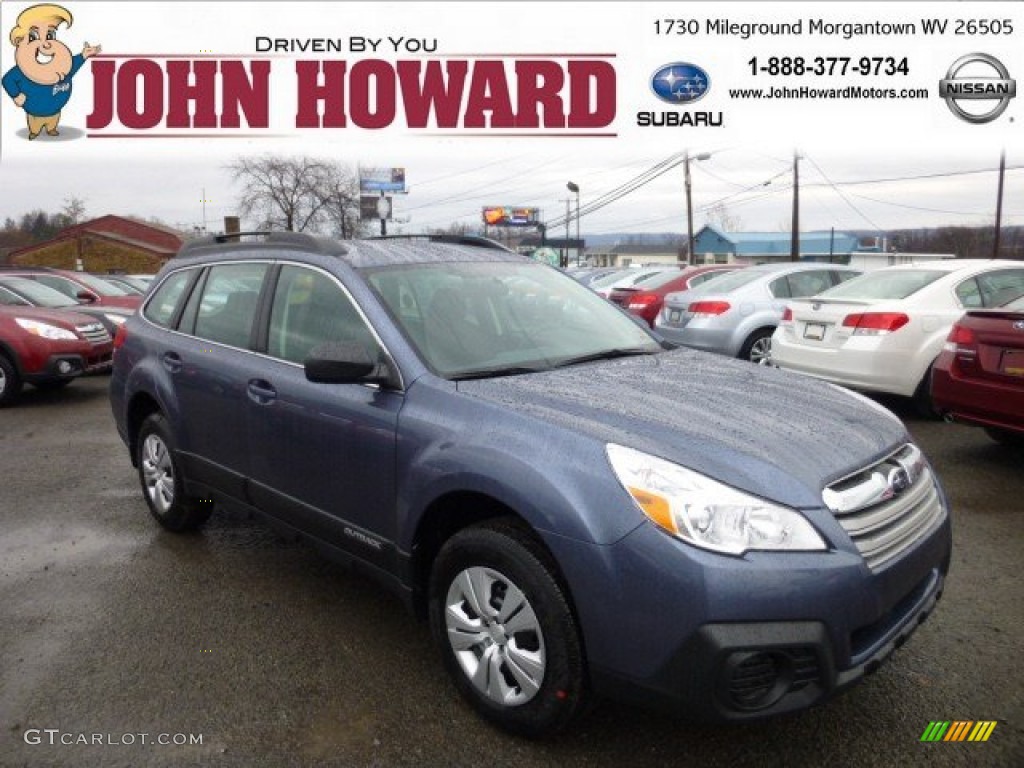 2013 Outback 2.5i - Twilight Blue Metallic / Black photo #1