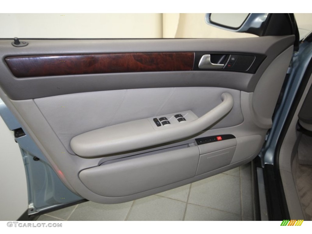 2002 A6 2.7T quattro Sedan - Crystal Blue Metallic / Platinum photo #15