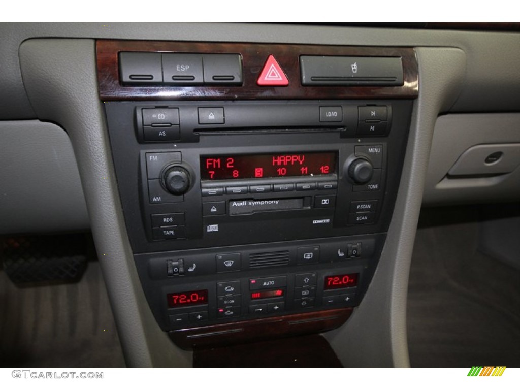 2002 A6 2.7T quattro Sedan - Crystal Blue Metallic / Platinum photo #22