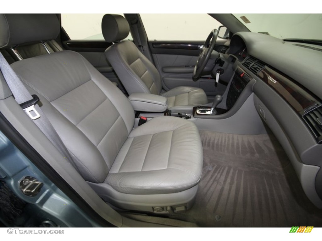 2002 A6 2.7T quattro Sedan - Crystal Blue Metallic / Platinum photo #38