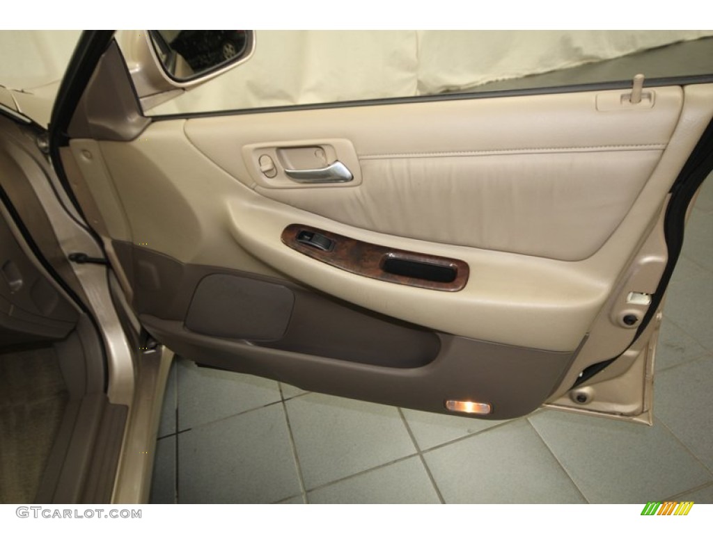 2000 Honda Accord EX-L Sedan Ivory Door Panel Photo #74652883