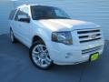 White Platinum Tri-Coat Metallic 2010 Ford Expedition EL Limited