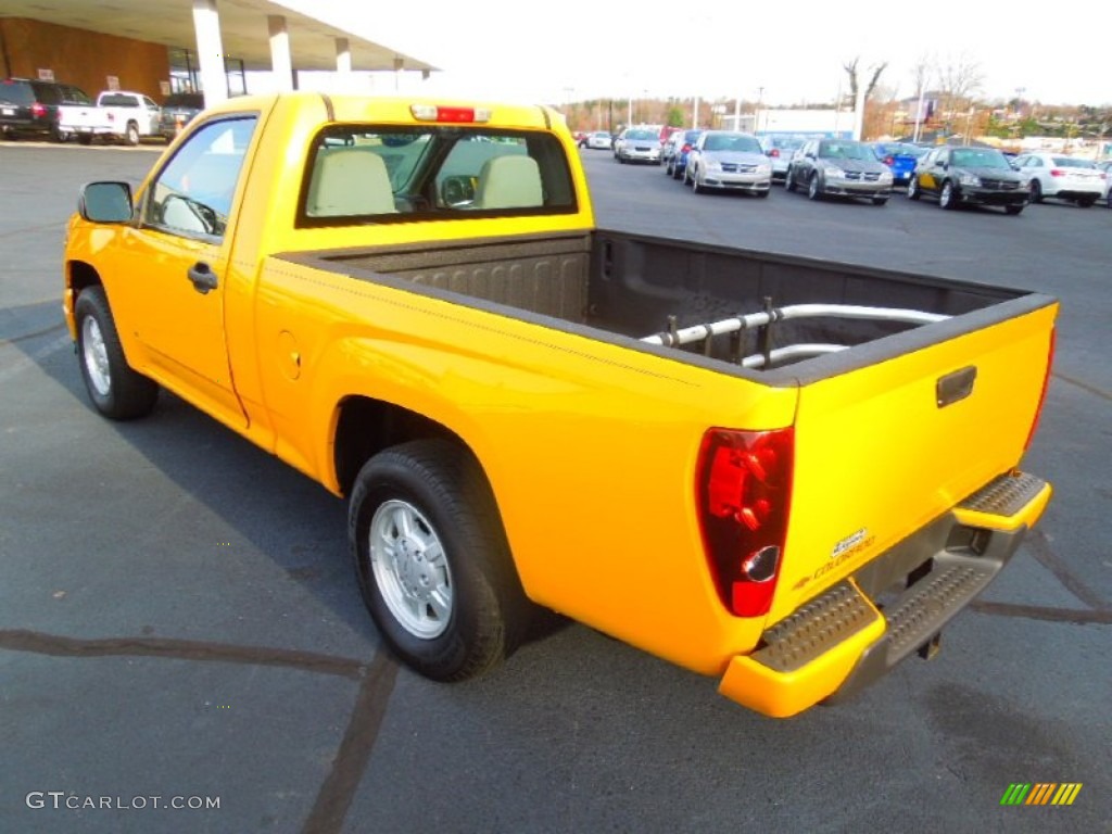Yellow 2006 Chevrolet Colorado LS Regular Cab Exterior Photo #74654417