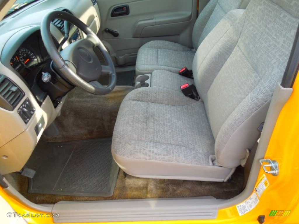 Medium Pewter Interior 2006 Chevrolet Colorado LS Regular Cab Photo #74654511