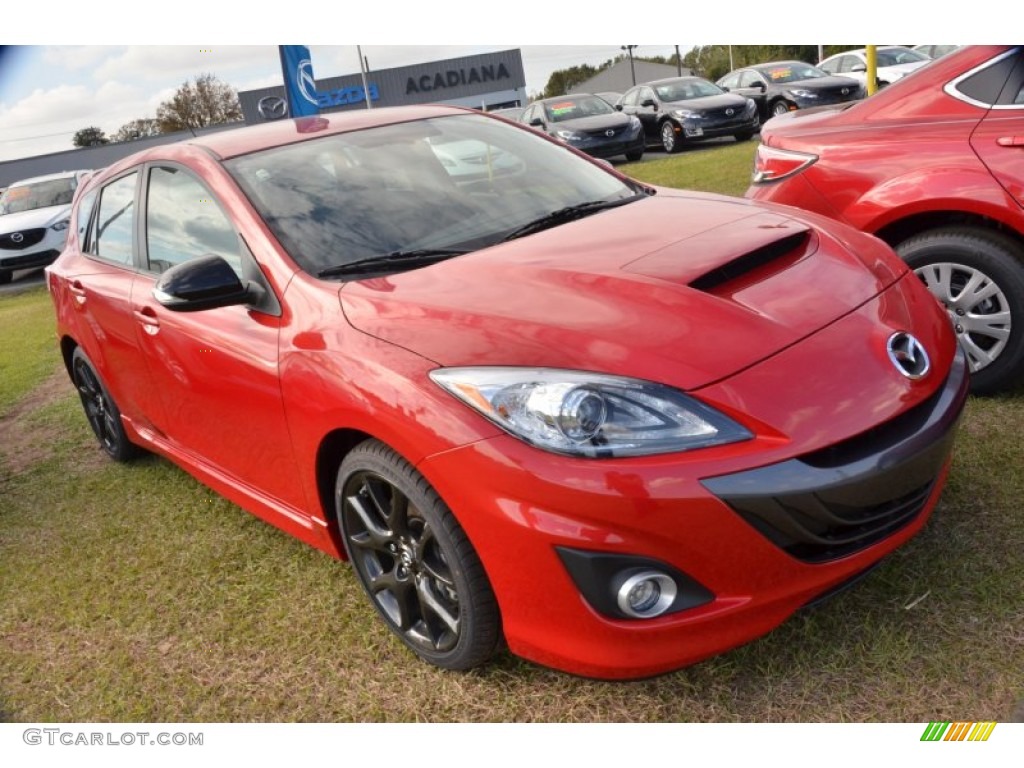 Velocity Red Mica 2013 Mazda MAZDA3 MAZDASPEED3 Exterior Photo #74654640