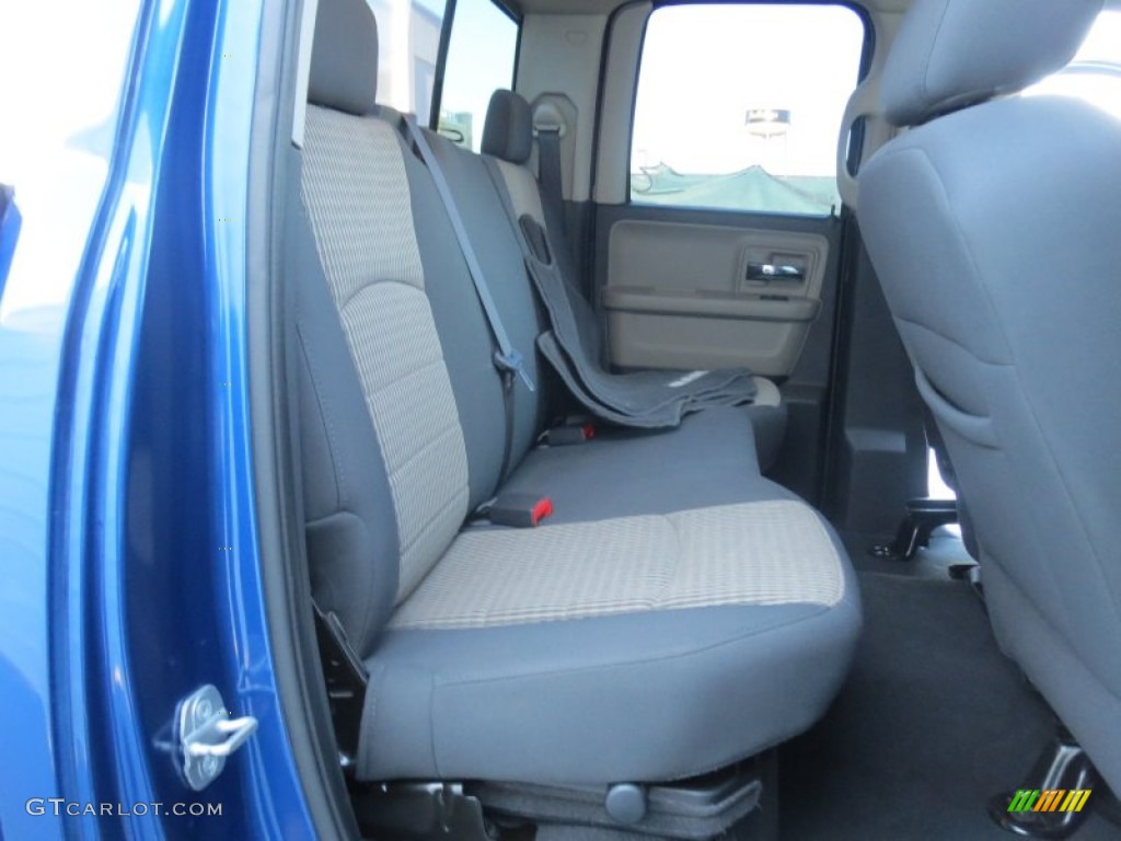 2009 Ram 1500 SLT Quad Cab - Deep Water Blue Pearl / Dark Slate/Medium Graystone photo #26