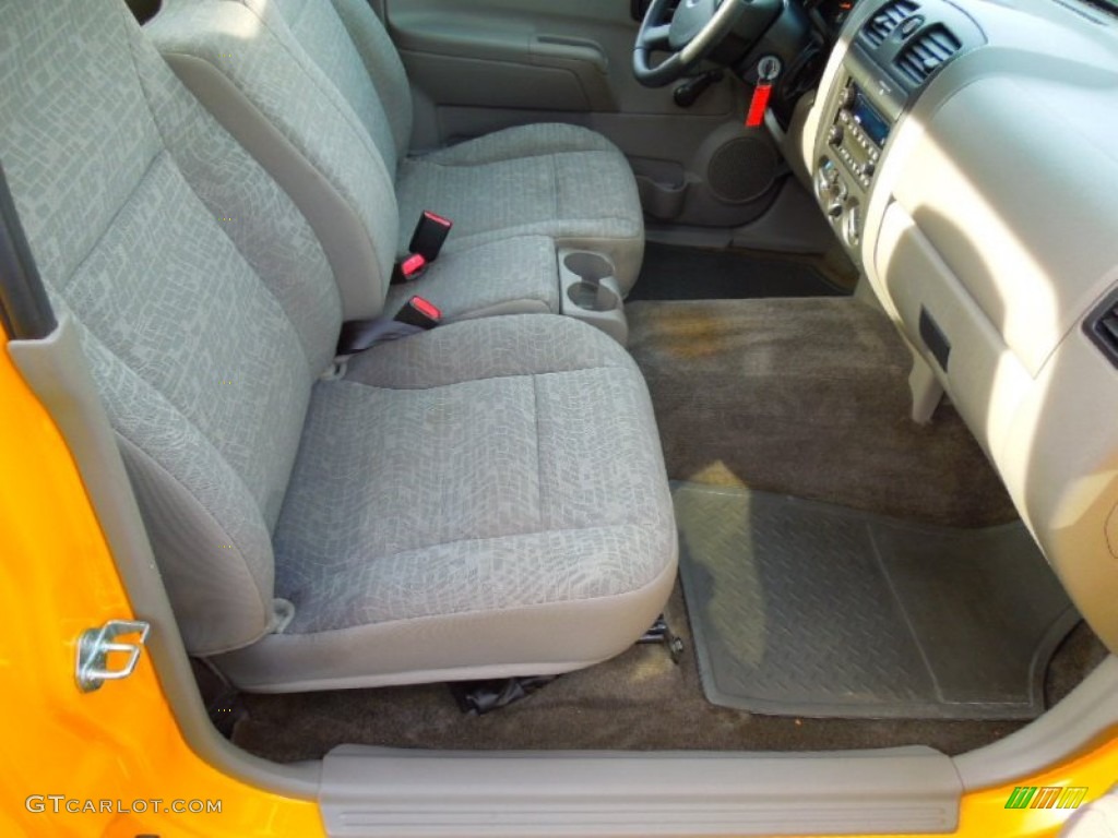 Medium Pewter Interior 2006 Chevrolet Colorado LS Regular Cab Photo #74654766