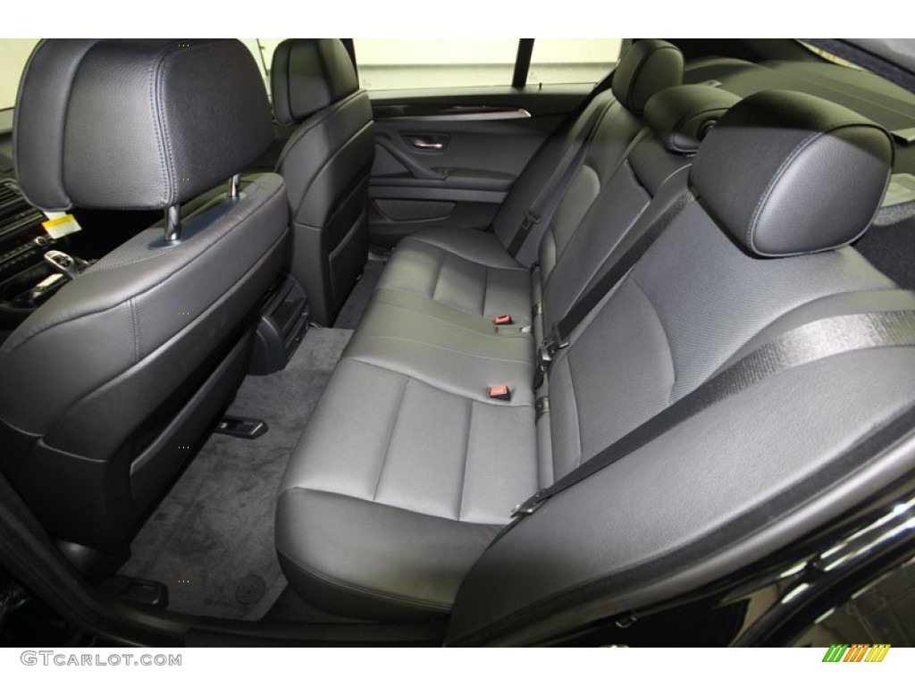 2013 5 Series 550i Sedan - Jet Black / Black photo #12