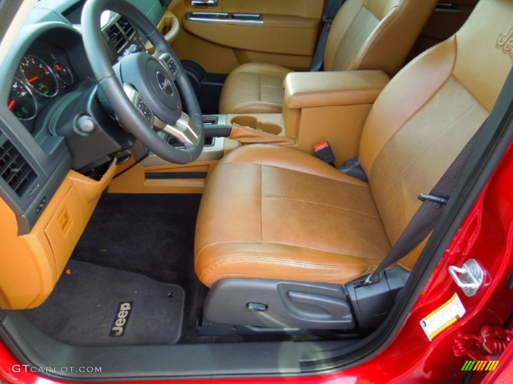 Dark Slate Gray/Dark Saddle Interior 2012 Jeep Liberty Limited Photo #74655705