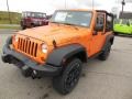 2013 Crush Orange Jeep Wrangler Moab Edition 4x4  photo #2