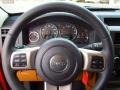 2012 Jeep Liberty Dark Slate Gray/Dark Saddle Interior Steering Wheel Photo