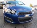 2013 Blue Topaz Metallic Chevrolet Sonic LS Hatch  photo #2