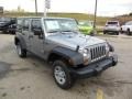 2013 Billet Silver Metallic Jeep Wrangler Unlimited Sport 4x4  photo #4