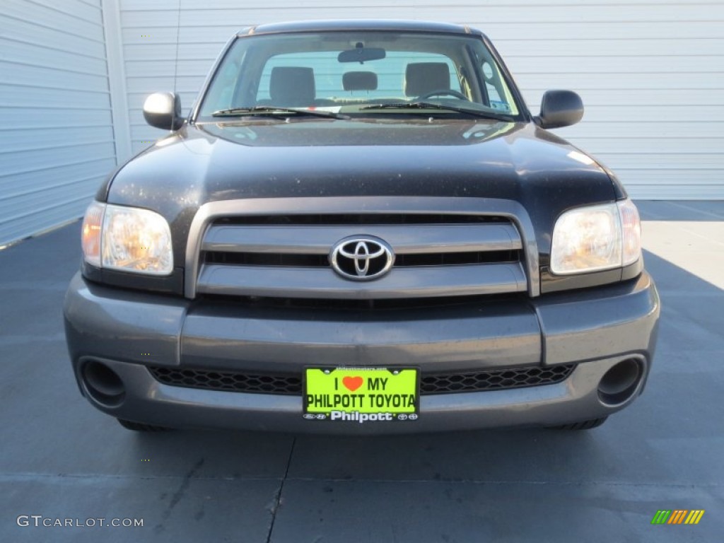 2005 Tundra Regular Cab - Black / Taupe photo #7