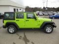 Gecko Green Pearl 2013 Jeep Wrangler Unlimited Sport 4x4 Exterior