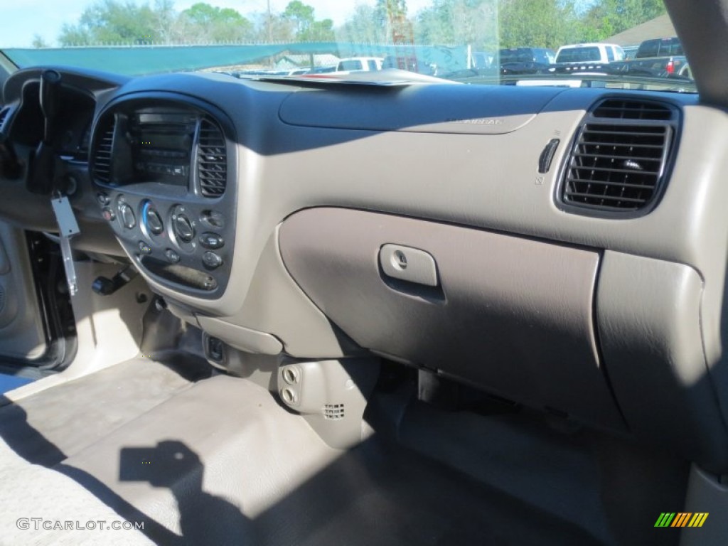 2005 Tundra Regular Cab - Black / Taupe photo #24