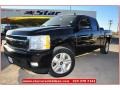 Black 2008 Chevrolet Silverado 1500 LTZ Extended Cab