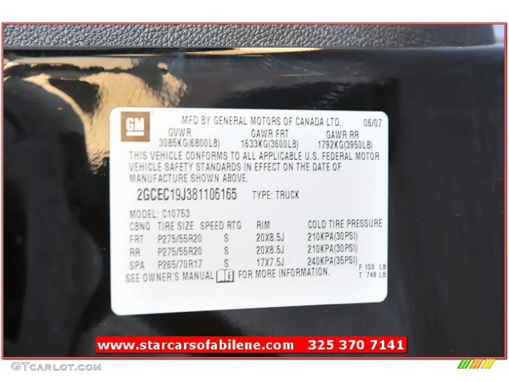 2008 Silverado 1500 LTZ Extended Cab - Black / Ebony photo #14