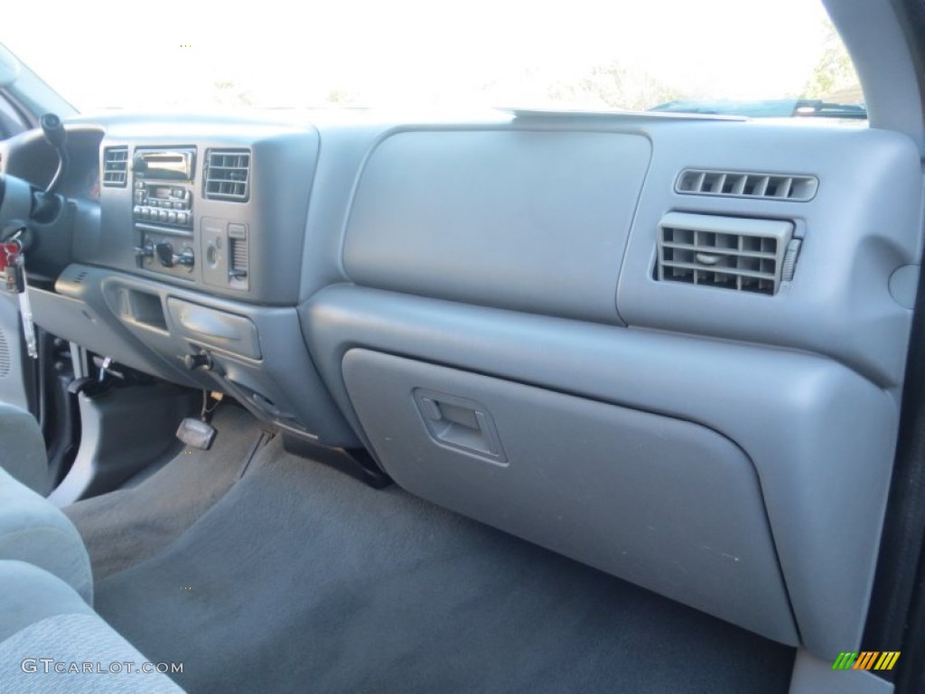 2004 F250 Super Duty XLT SuperCab - Dark Shadow Grey Metallic / Medium Flint photo #22