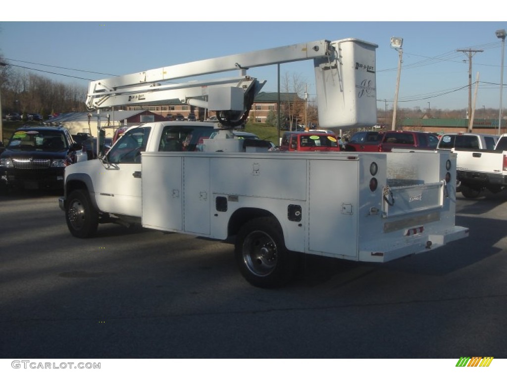 1997 C/K 3500 C3500 Regular Cab Dually Chassis - Summit White / Pewter photo #3