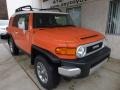 2013 Magma Orange Toyota FJ Cruiser 4WD  photo #7