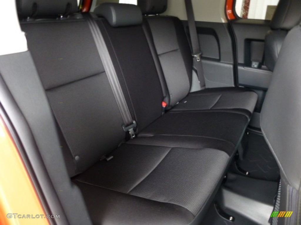 2013 FJ Cruiser 4WD - Magma Orange / Dark Charcoal photo #11