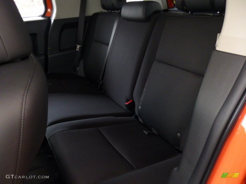2013 FJ Cruiser 4WD - Magma Orange / Dark Charcoal photo #13