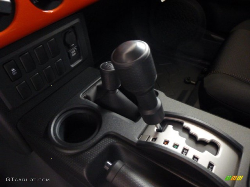 2013 FJ Cruiser 4WD - Magma Orange / Dark Charcoal photo #16
