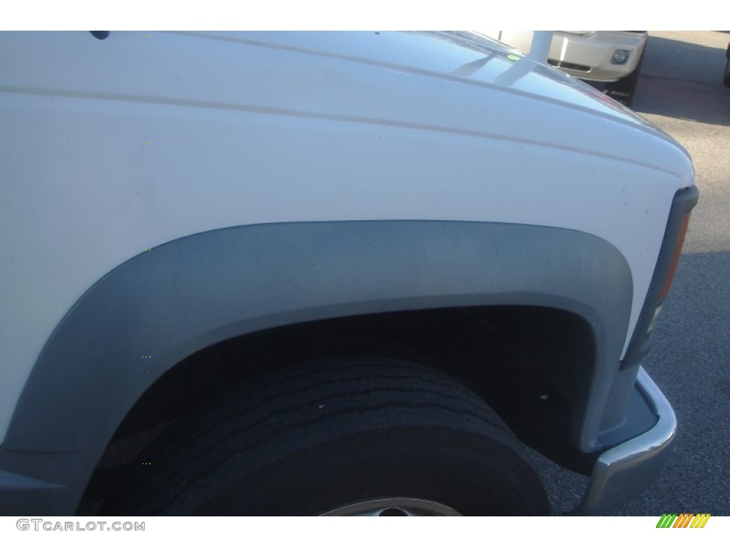 1997 C/K 3500 C3500 Regular Cab Dually Chassis - Summit White / Pewter photo #85