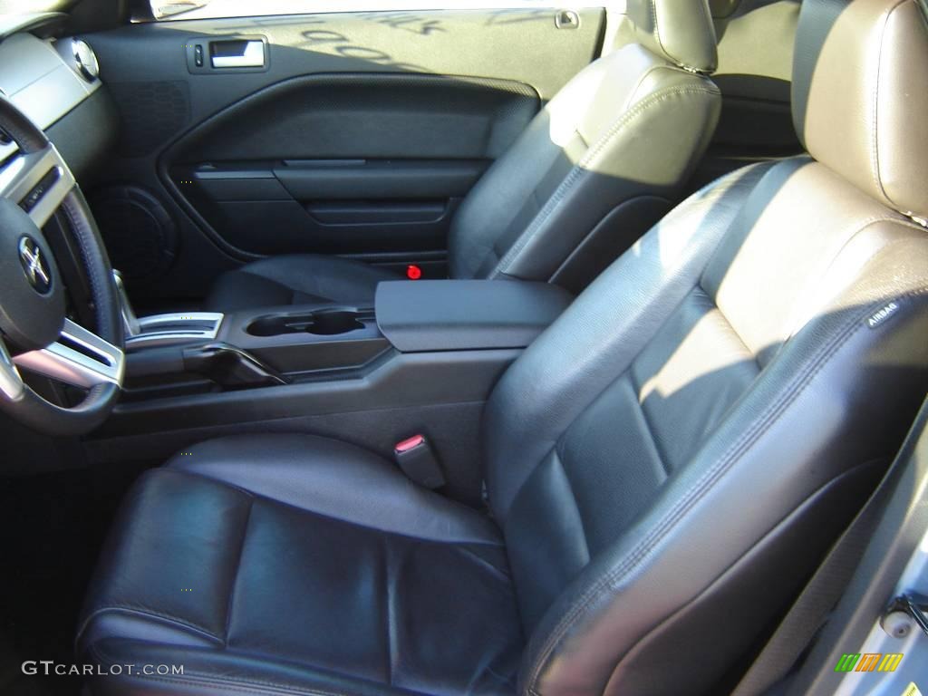 2007 Mustang V6 Premium Coupe - Windveil Blue Metallic / Dark Charcoal photo #10