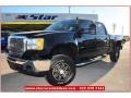Onyx Black 2009 GMC Sierra 2500HD SLT Crew Cab 4x4