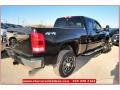 2009 Onyx Black GMC Sierra 2500HD SLT Crew Cab 4x4  photo #7