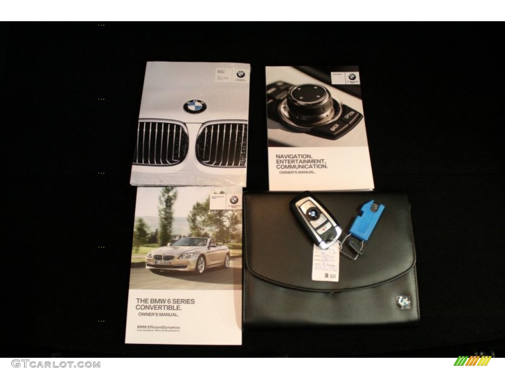 2013 BMW 6 Series 650i xDrive Convertible Books/Manuals Photo #74661213