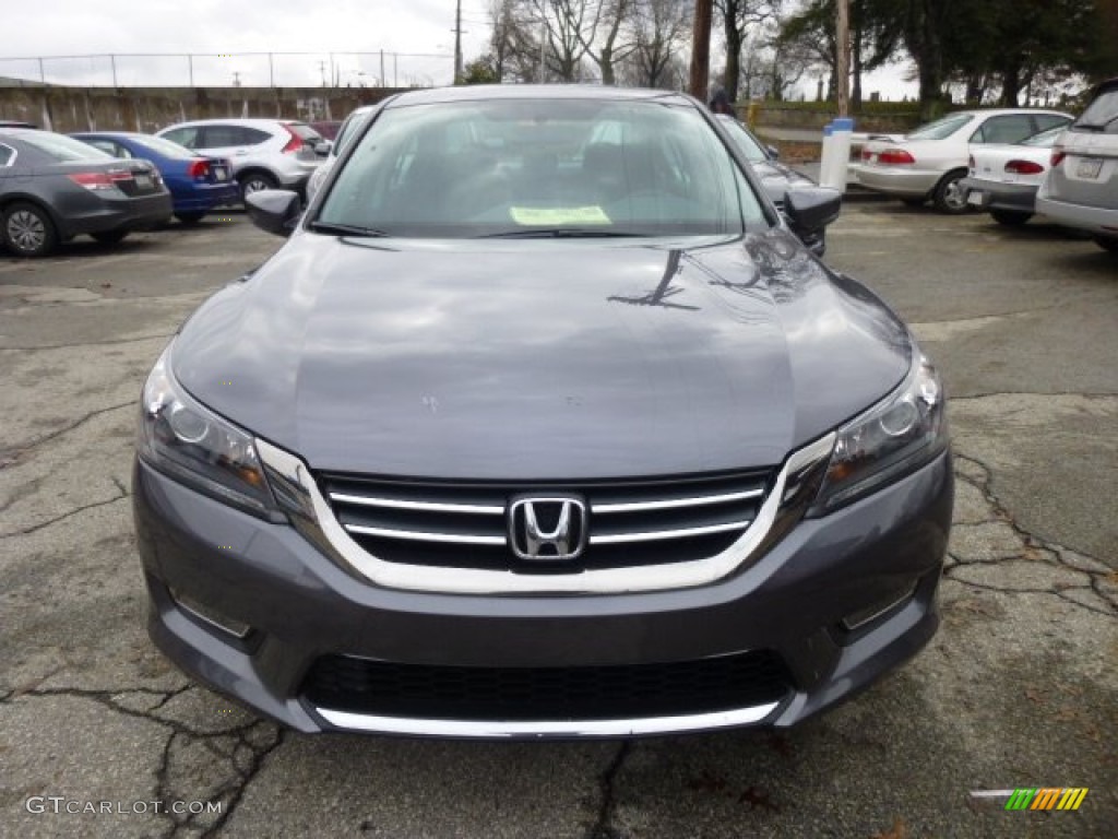 2013 Accord Sport Sedan - Modern Steel Metallic / Black photo #7